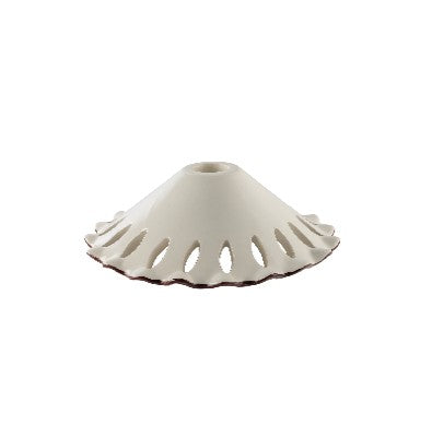 Diffusore di Ricambio in Ceramica Traforata – Bianco