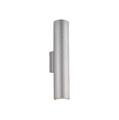 Applique Moderna in Ferro Laccato con Faretto GU10 – Argento