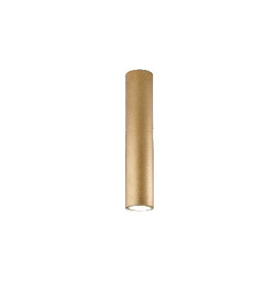 Plafoniera Moderna in Ferro Laccato con Faretto GU10 – Oro