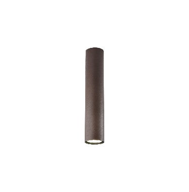 Plafoniera Moderna in Ferro Laccato con Faretto GU10 – Ruggine
