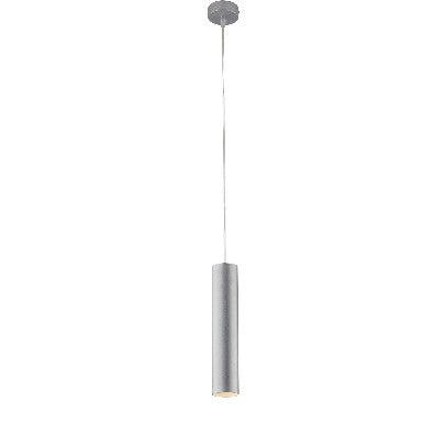 Lampada a Sospensione Moderna in Ferro Laccato con Faretto GU10 – Argento