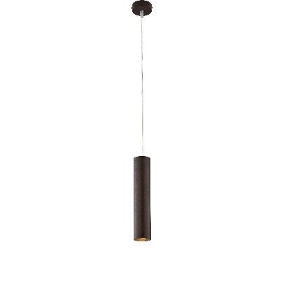 Lampada a Sospensione Moderna in Ferro Laccato con Faretto GU10 – Ruggine