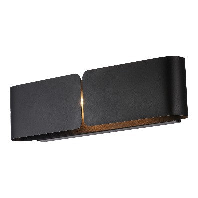 Applique Moderna in Ferro Traforato – Nero