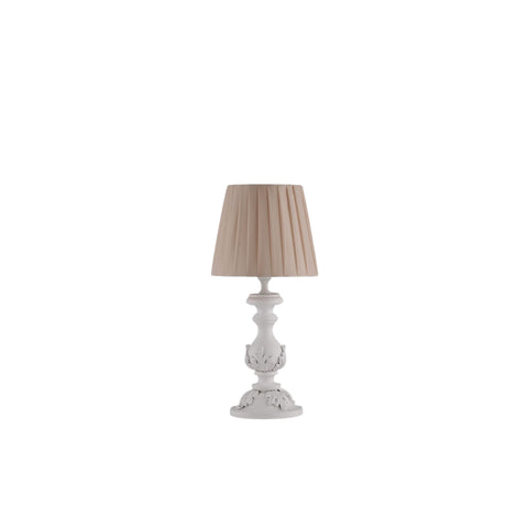 Lampada Martina con paralume Plissè