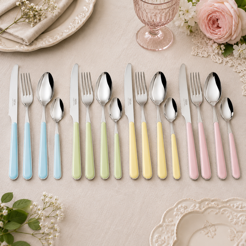 Pastel Color Bistro Cutlery Set