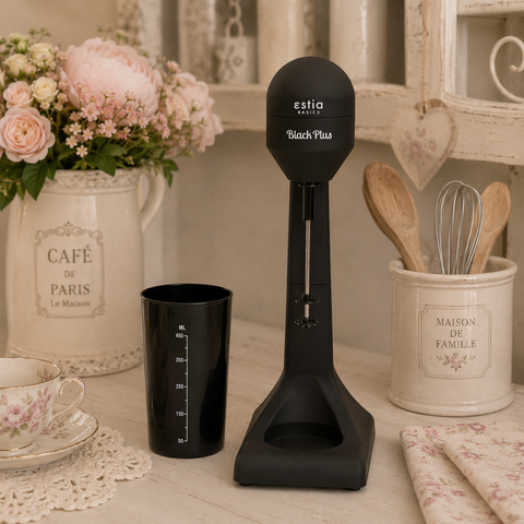 Miscelatore Elettrico da Tavolo "Black Plus" Nero - 550ml 100W, Estia Home