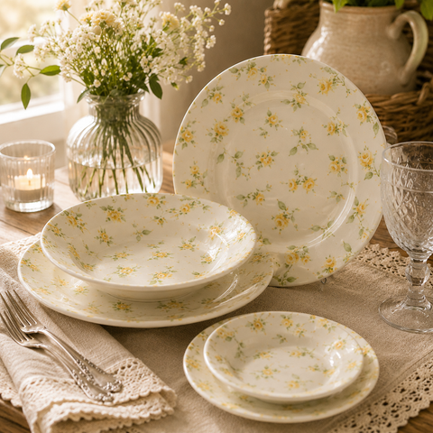 Floret Full Dinner Service
