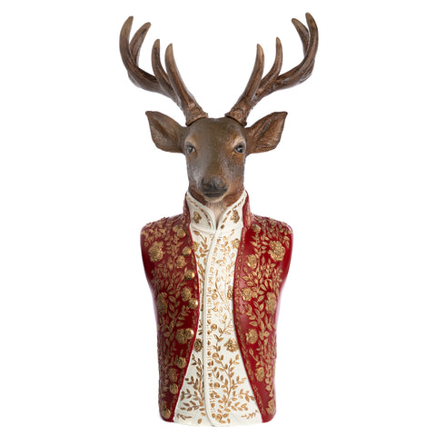 Elegante busto de reno de 69 cm