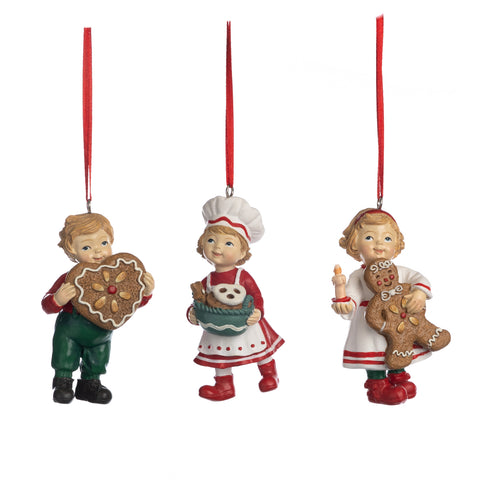 Decorazione Natalizia Bambini con Biscotti Gingerbread – Goodwill 9,5 cm (3 varianti)