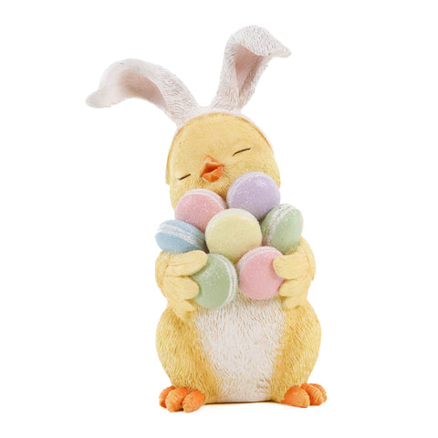 Pulcino Decorativo con Macaron 20,5 cm Giallo Multicolor - Goodwill