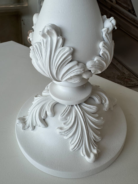 Lampada da tavolo Martina con paralume Leonie – 65x40 cm – Stile shabby chic personalizzabile