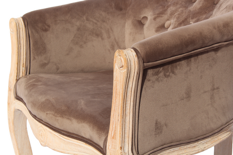 Poltroncina Vintage in Velluto