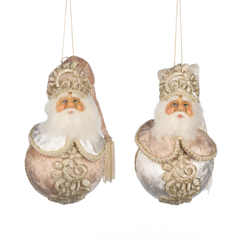 Decorazione Babbo Natale Sferico 20 cm – Variante 1 o 2 | Goodwill