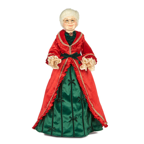 Mamá Navidad de lujo 78cm