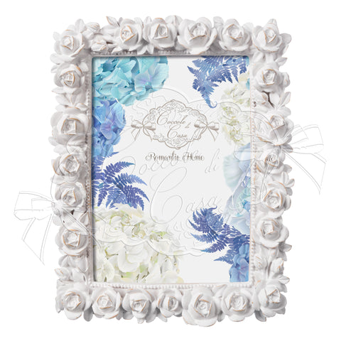 Portafoto Shabby Chic "Rosa Ballade"