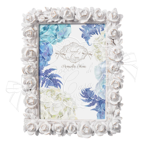 Portafoto Shabby Chic "Rosa Ballade"