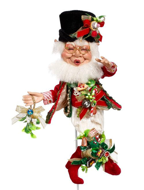 Elfo Natalizio Sweet Mistletoe 30 cm – Goodwill by Mark Roberts Edizione Limitata Numerata