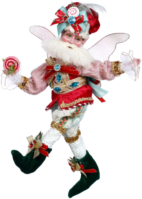 Candy Shop Santa Fairy 25,5 cm – Fata Natalizia Rosso, Rosa e Verde | Goodwill by Mark Roberts