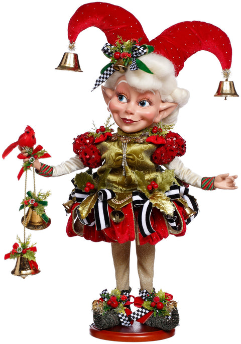 Elfa Holly Belle su Base (Holly Belle Elf Small)- Mark Roberts per Goodwill, 32cm