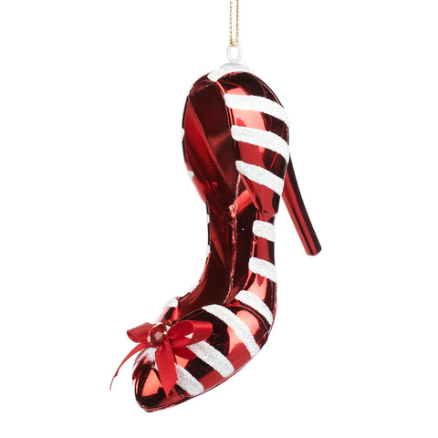 Decoración navideña de zapatos de 10 cm