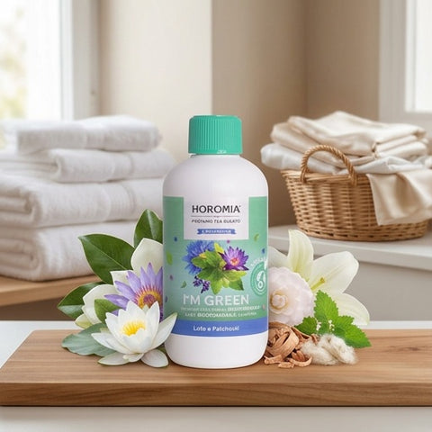 Profuma Bucato Loto e Patchouli Bio Horomia - 400ml o 100ml
