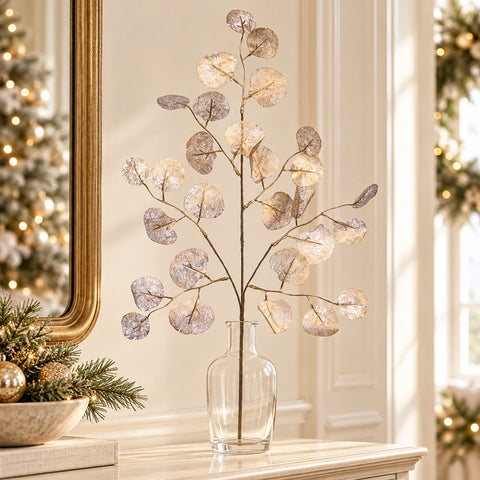 Ramo Decorativo di Lunaria Oro – Goodwill, 70cm