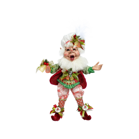Elfo “Gumdrop” Small – Goodwill by Mark Roberts – Verde/Rosso – 28 cm