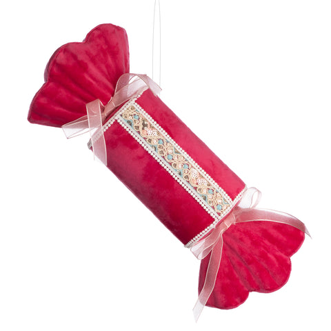 Decorazione Caramella Rosa/Bianca 39 cm – Goodwill Christmas Collection
