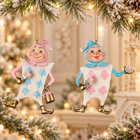 Christmas Decoration "Hooded Paper" 10cm