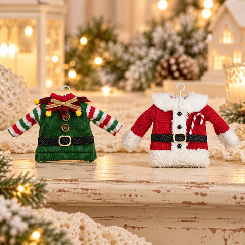 Adorno navideño de mini suéter Goodwill: 2 variantes surtidas (20 cm)