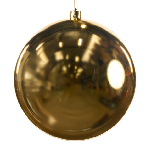 Palla di Natale Gigante Oro e Rossa – Goodwill, 50cm