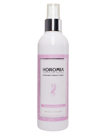 DEODORANTE PER TESSUTI SPRAY FRAGRANZA BREZZA DI PRIMAVERA HOROMIA