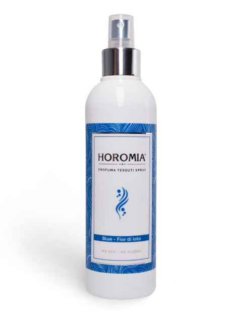 DEODORANTE PER TESSUTI SPRAY FRAGRANZA BLUE FIOR DI LOTO HOROMIA