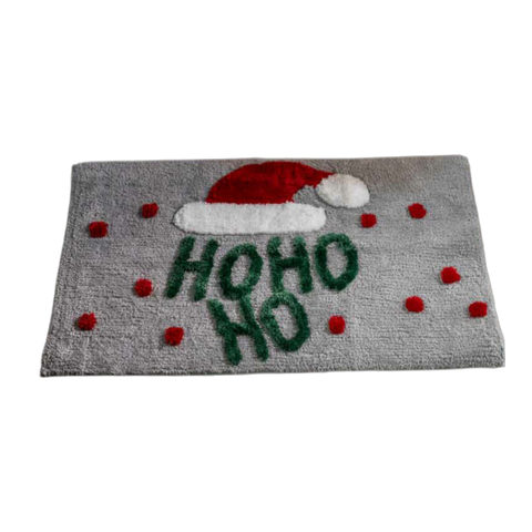 Tappeto Natalizio “Merry” 50×80 cm – 5 Varianti | Decorazioni Invernali per Bagno o Ingresso