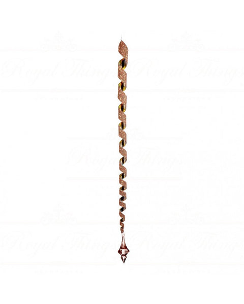 Decorazione Natalizia "Riccio Glitter" 50cm