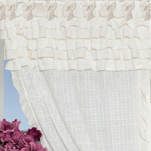 Mantovana in Cotone Linea San Gallo - 150x45cm