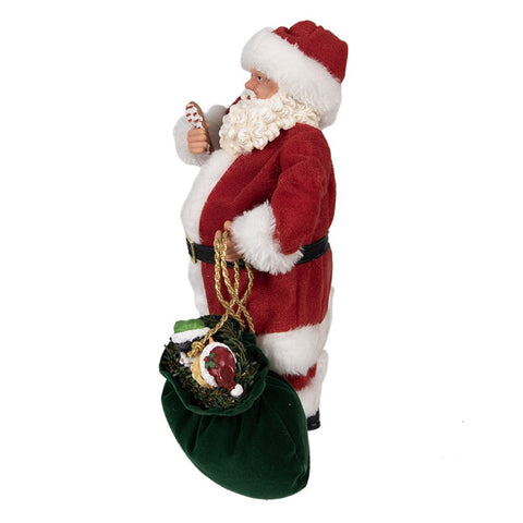 Santa Claus with sack