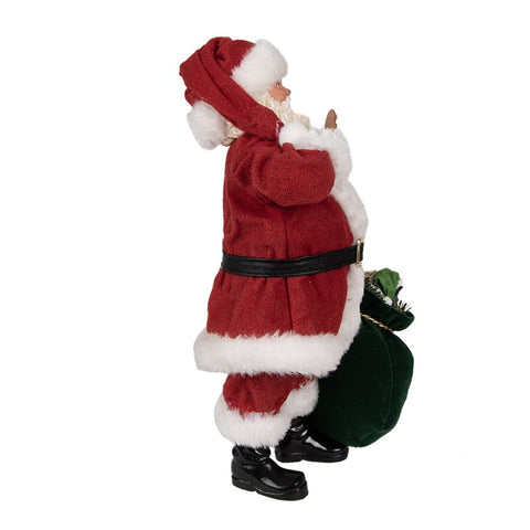 Santa Claus with sack