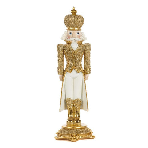 Schiaccianoci Natalizio Bianco e Oro Collezione Magic Kingdom – Goodwill