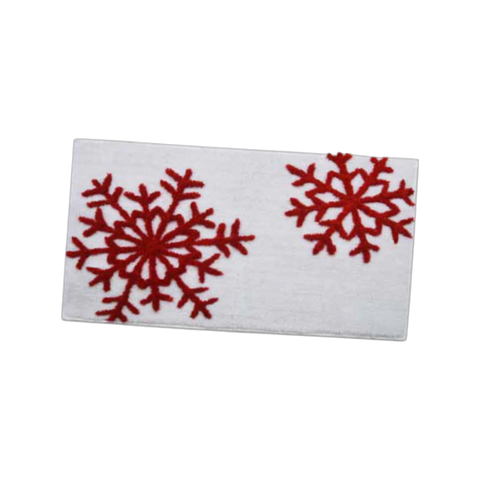 Tappeto Natalizio “Merry” 50×80 cm – 5 Varianti | Decorazioni Invernali per Bagno o Ingresso