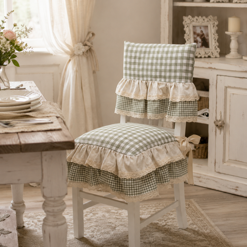 Set "Country Love" - Cuscino e Coprischienale