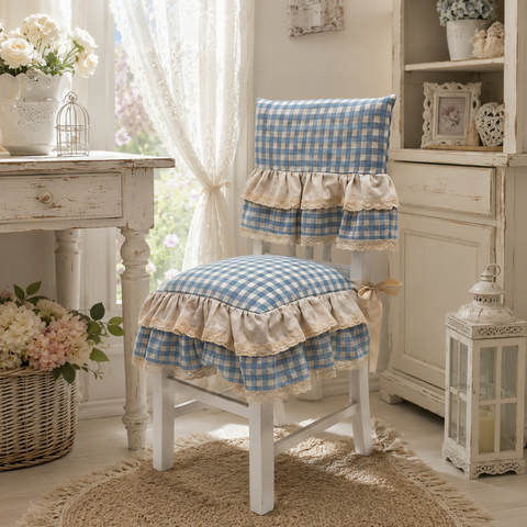 Set "Country Love" - Cuscino e Coprischienale
