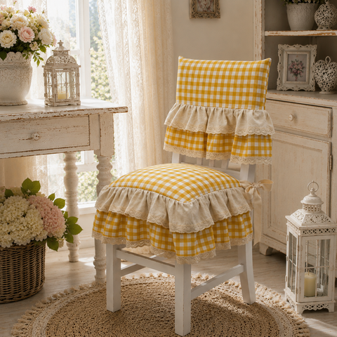 Set "Country Love" - Cuscino e Coprischienale