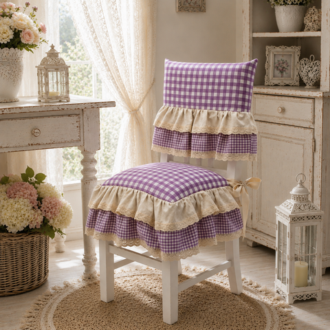 Set "Country Love" - Cuscino e Coprischienale
