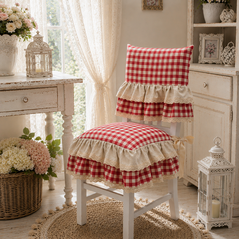 Set "Country Love" - Cuscino e Coprischienale