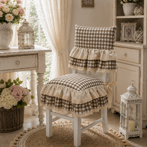 Set "Country Love" - Cuscino e Coprischienale