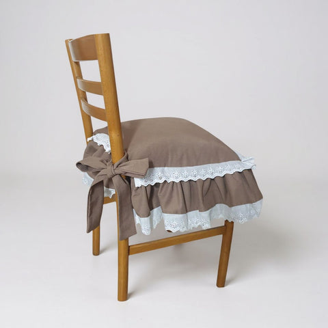 Cuscino Coprisedia Sangallo – Dimensioni Standard 40x40 cm + voant 18 cm