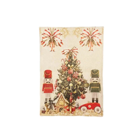 Blanc Mariclò "Christmas Carol" Cotton Tea Towel