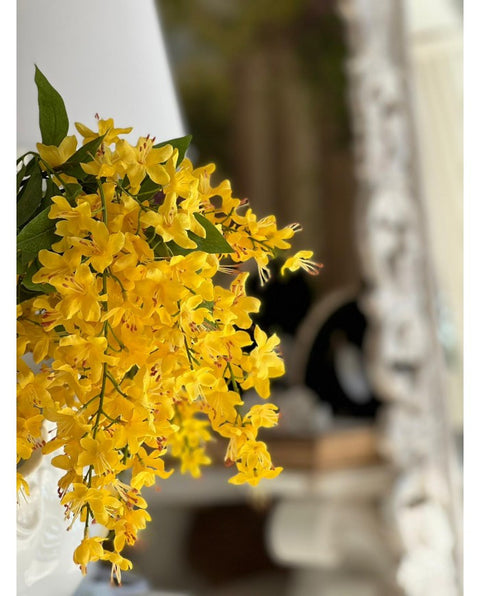 Cascading flowers