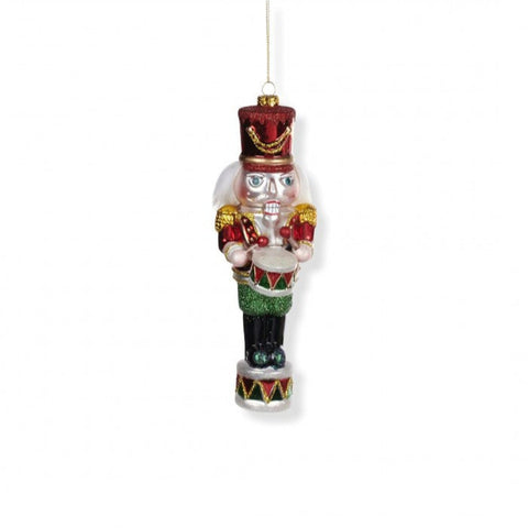 Decorazione Natalizia "Schiaccianoci Musicista" – Santa's Workshop by Goodwill 21 cm (3 varianti)